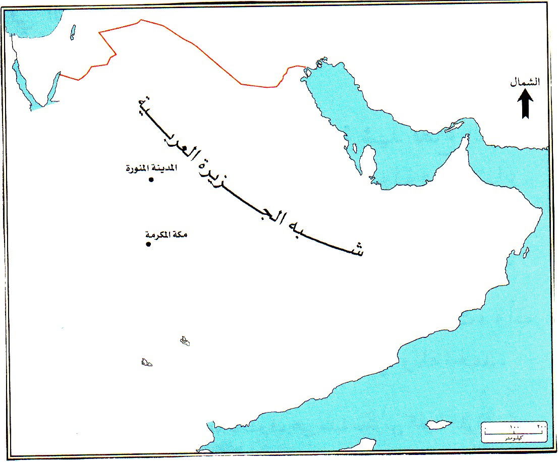 خريطة صماء للسعودية كونتنت