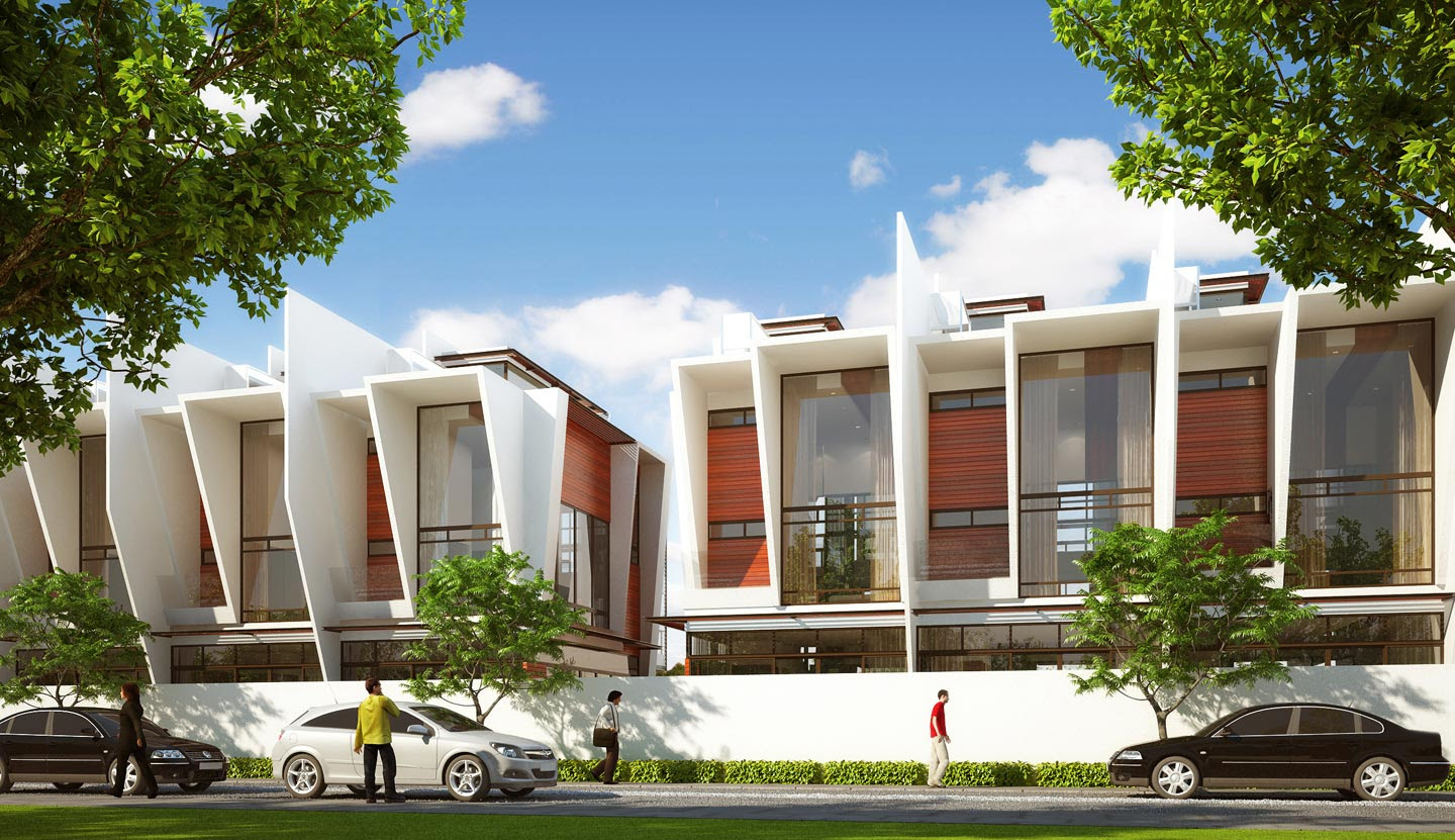 Modern Row House Design In The Philippines Design For Home