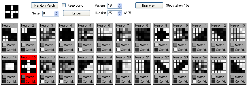 Pattern Sniffer screen shot
