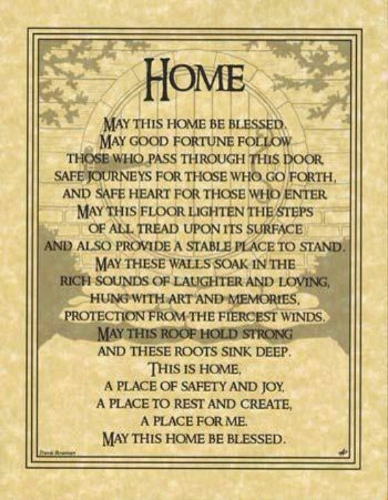 Idea 37 Prayer Blessing Your Home
