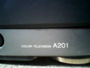 model tv aiwa A201
