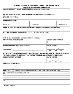 Online Application Medicare Part B | Online Application