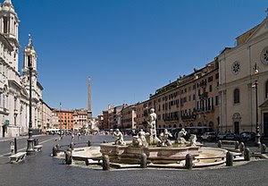 English: Piazza Navona, Rome Français : La pla...