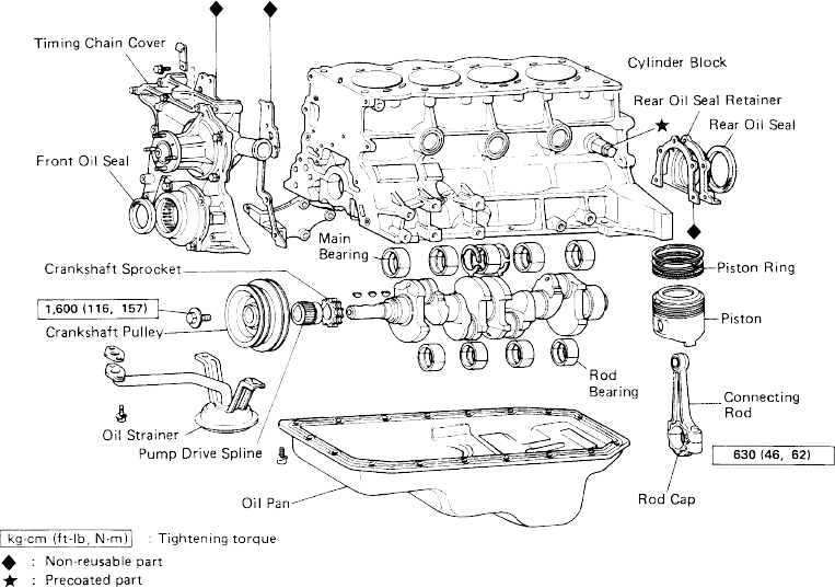 Diagram Of Toyota 22re Engine