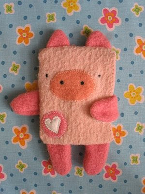 boneco feltro