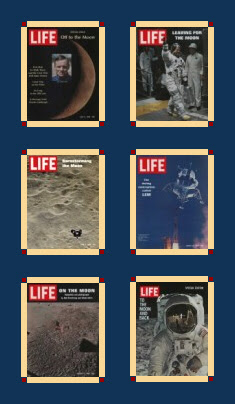Apollo 11 Life Magazine Covers