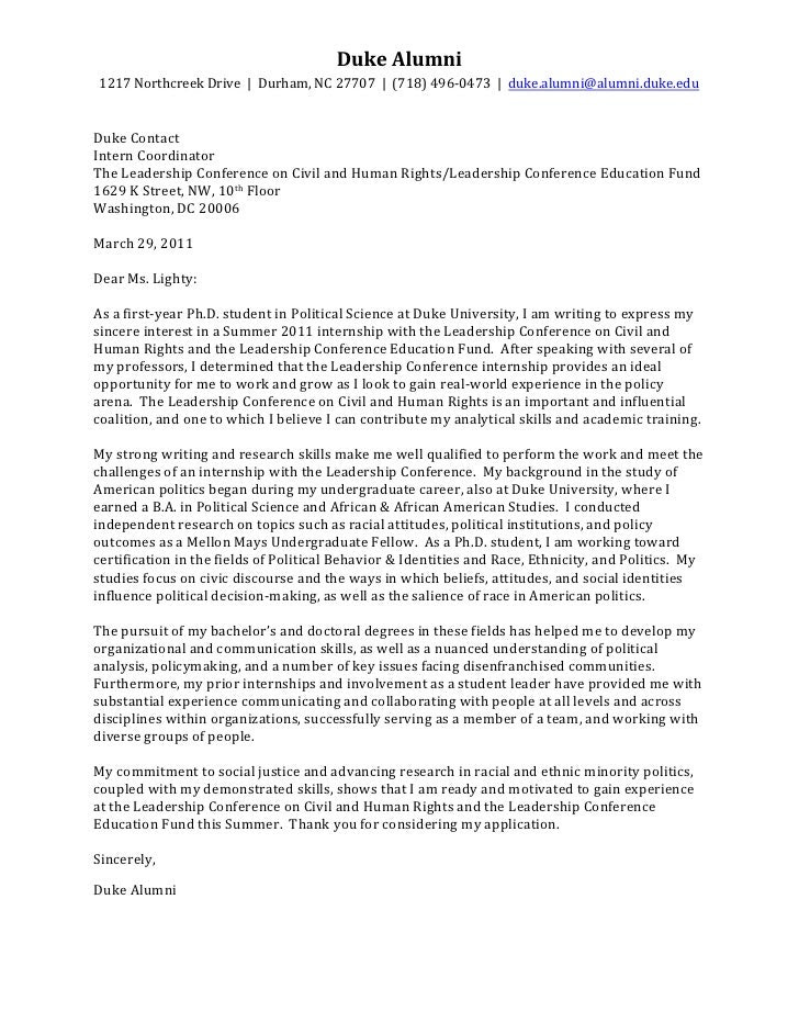 cover letter phd student sample