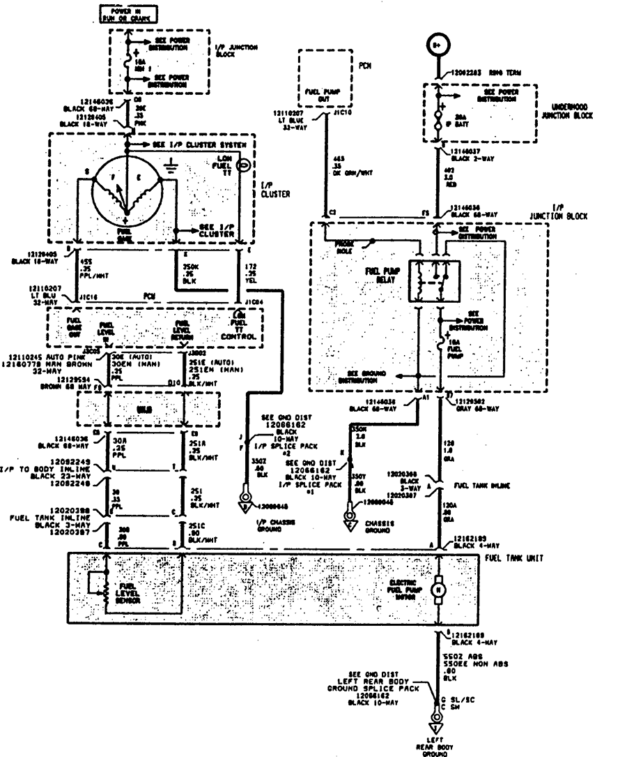 Wiring Diagram PDF: 01 Saturn Fuel Pump Relay Wiring Diagram