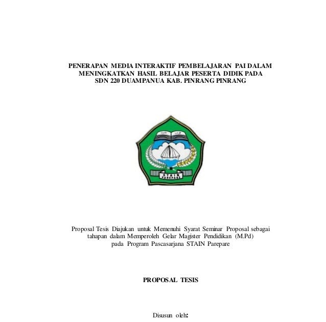 Proposal Bantuan Media Pembelajaran Pai File Ini