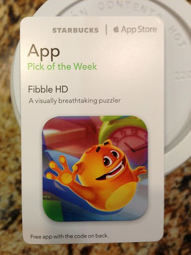 Starbucks iTunes Pick of the Week - Fibble HD