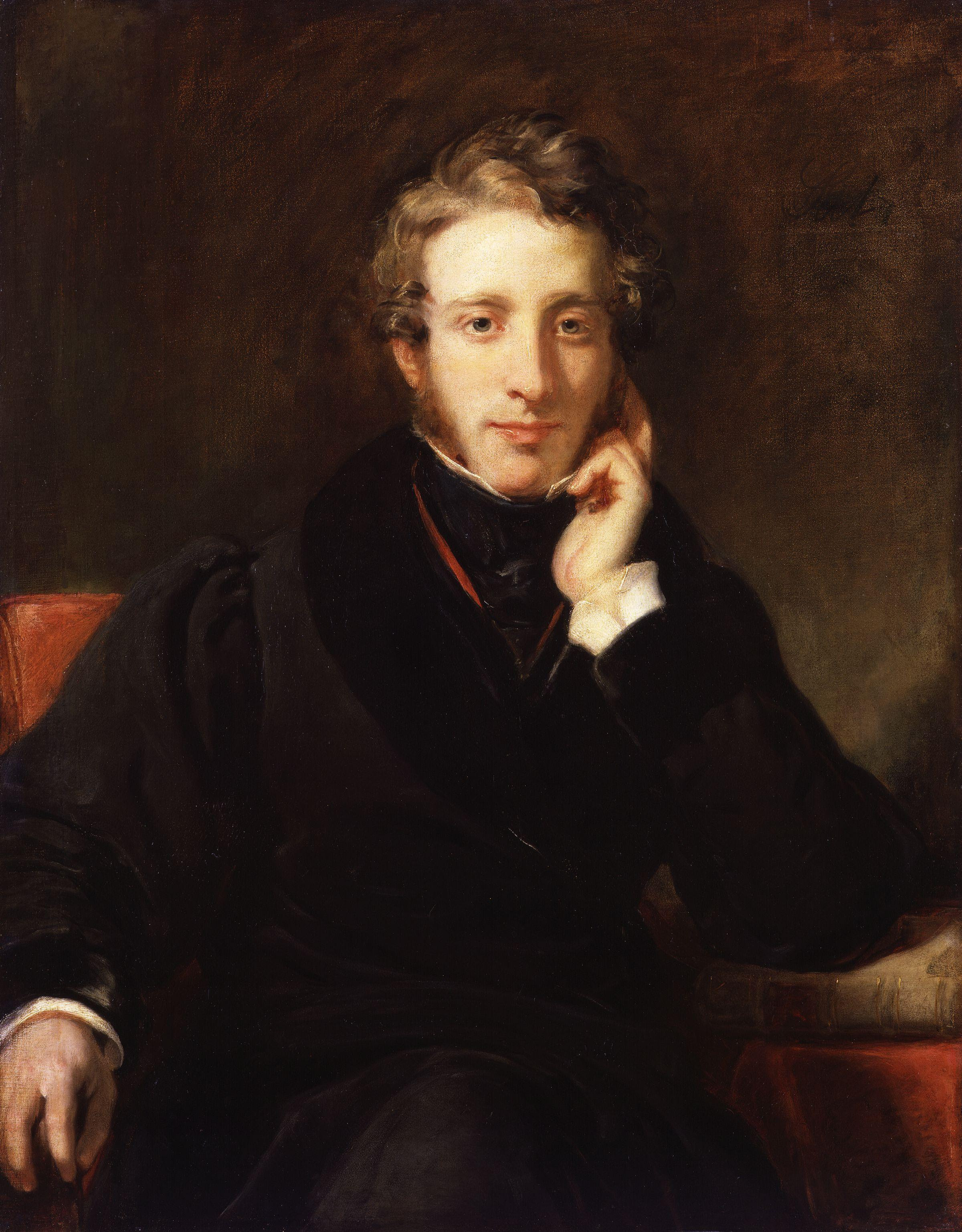 1st Baron Lytton, by Henry William Pickersgill