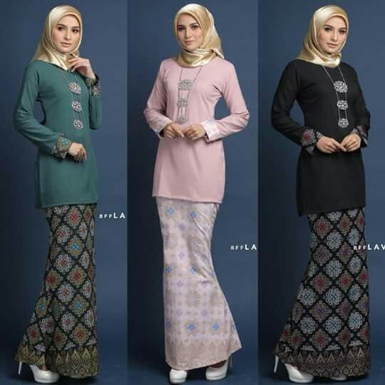 Contoh Gambar Model Baju Kurung Batik Wanita - BAJUKU