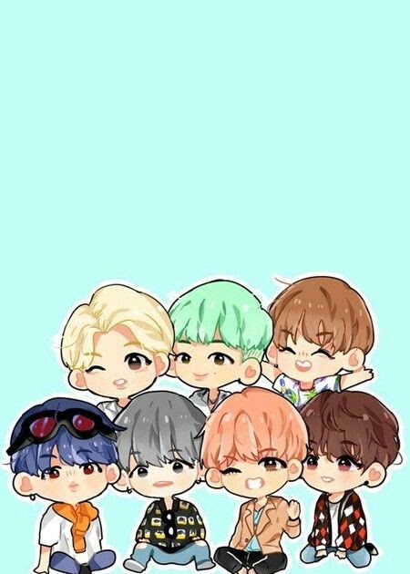 Bts Wallpaper Hd Cartoon - BTSPARK