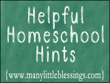 helpful_homeschool_hints Helpful Homeschool Hints