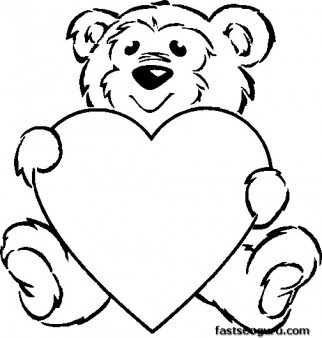 Love Love Couple Love Teddy Bear Pencil Drawing Foto Kolekcija
