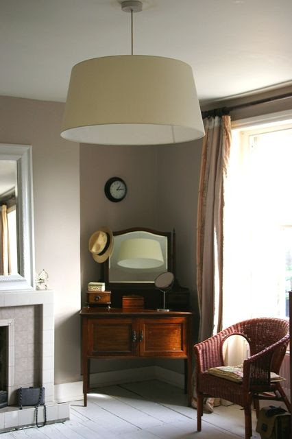 elephant breath paint (farrow & ball) living room