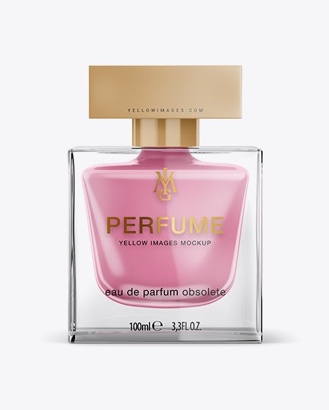 Download Perfume Bottle Mockup Front View Packaging Mockups Booth Mockups Psd Free Download PSD Mockup Templates