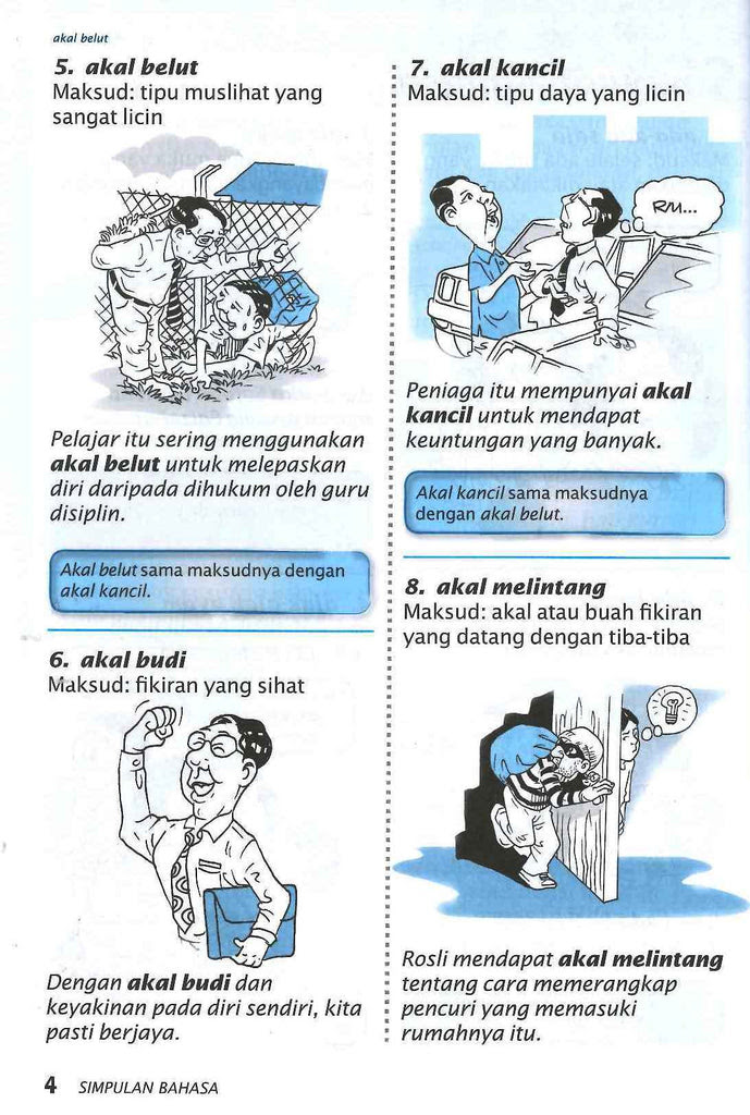 Peribahasa Bergambar Dan Maksudnya / Himpunan Peribahasa Bidalan