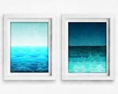 Sea soul  - Art illustration - Turquoise art print  - Love decor - Love, turquoise, blue, sea, water, ocean - tubidu