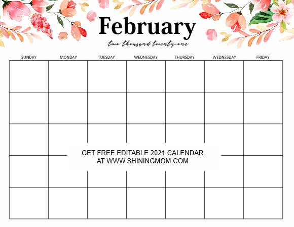 Free Editable Weekly 2021 Calendar Weekly Calendar 2021 Uk Free