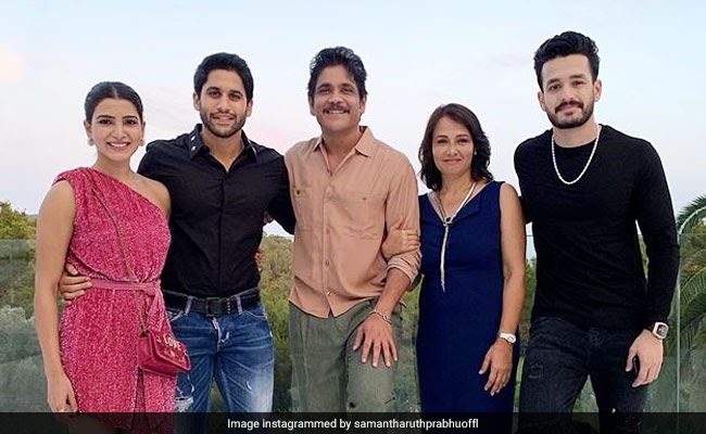 Nagarjun Family Photo - FamilyScopes