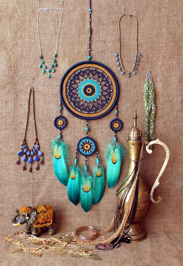 DIY Beautiful and Unique Dream Catcher Ideas (13)