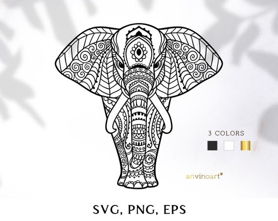 Etsy Elephant Mandala Svg - 1371+ Best Free SVG File - Free SVG Cut