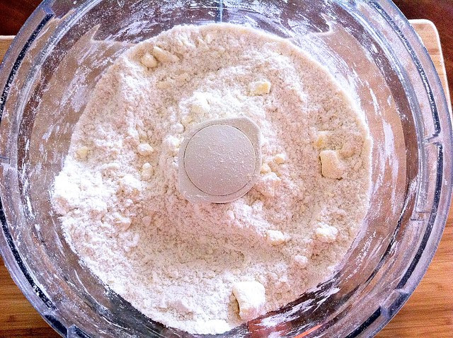 Flour and Butter Pulsed Together