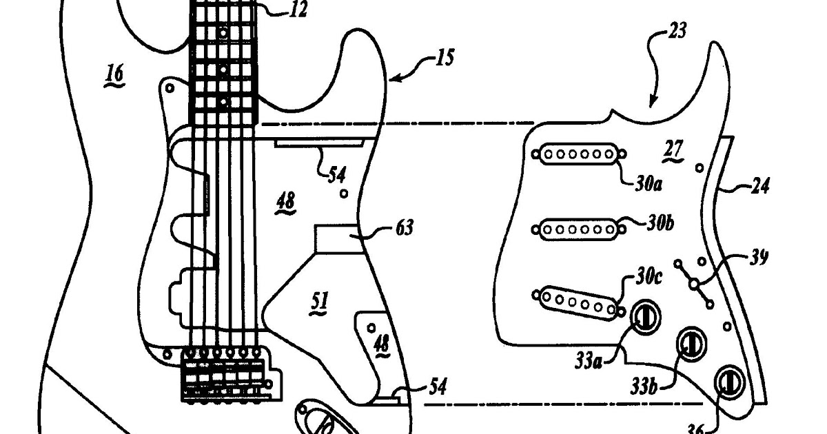 Electric Guitar Wiring Schematic / The Guitar Wiring Blog - diagrams
