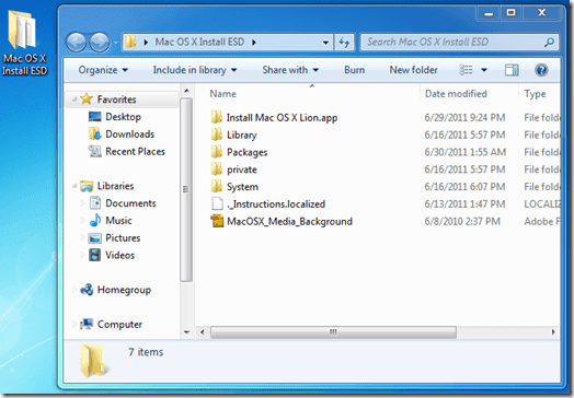  Fichiers Lion - PC 