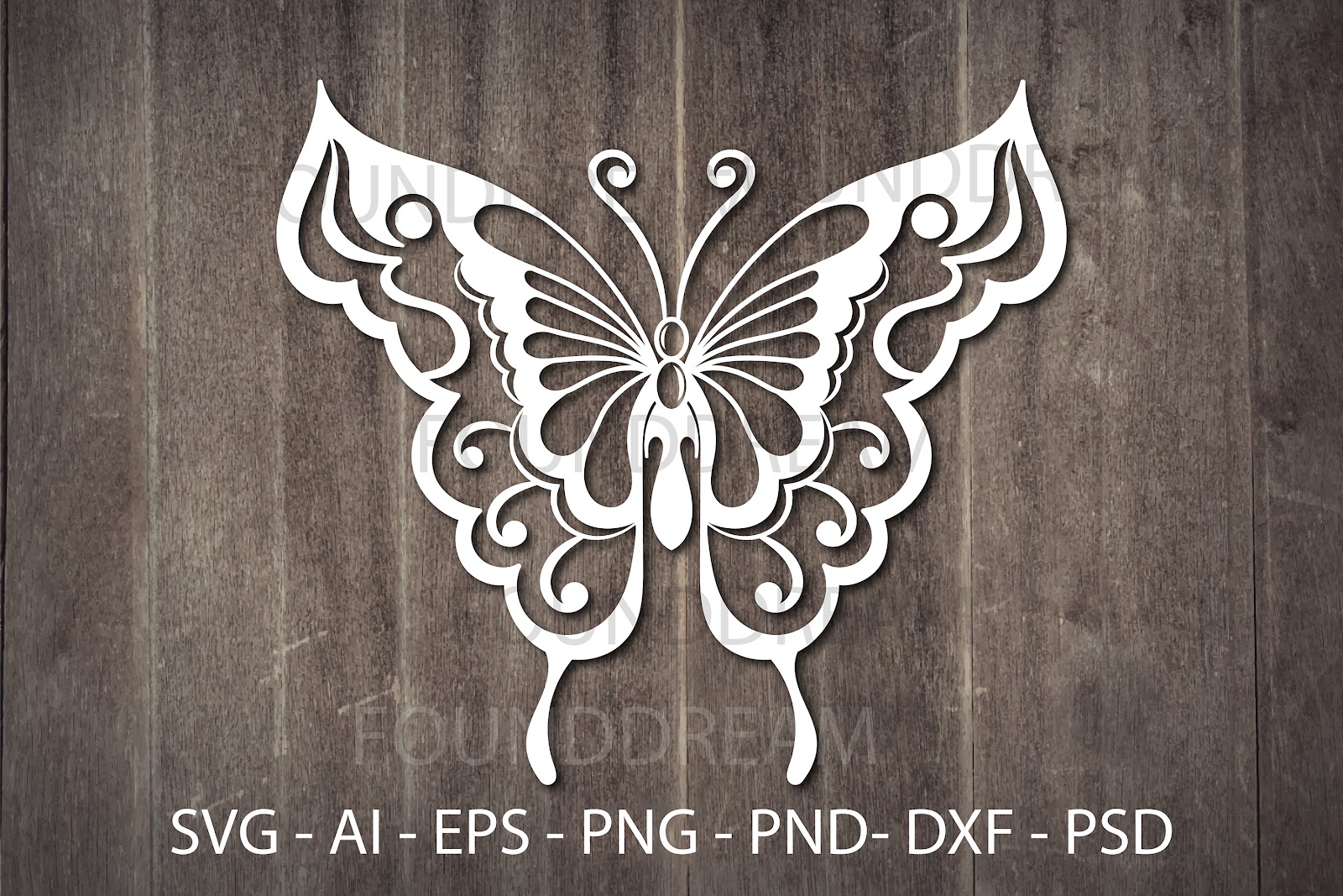 Free 342 Butterfly Svg Vector SVG PNG EPS DXF File