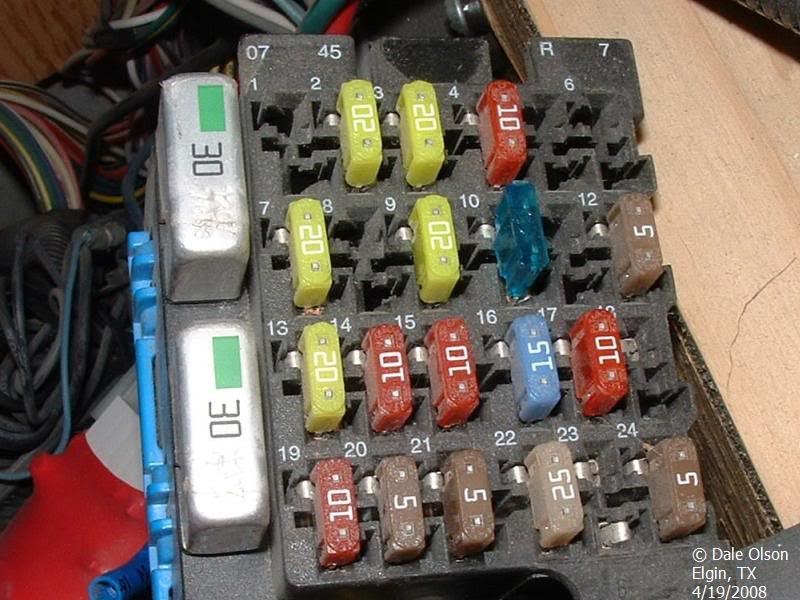 Fleetwood Motorhome Fuse Box / 1999 Fleetwood Fuse Box Diagram - Cars