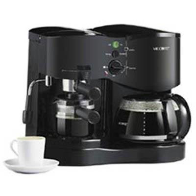 coffee mr combo espresso machine shot coffeemaker cup