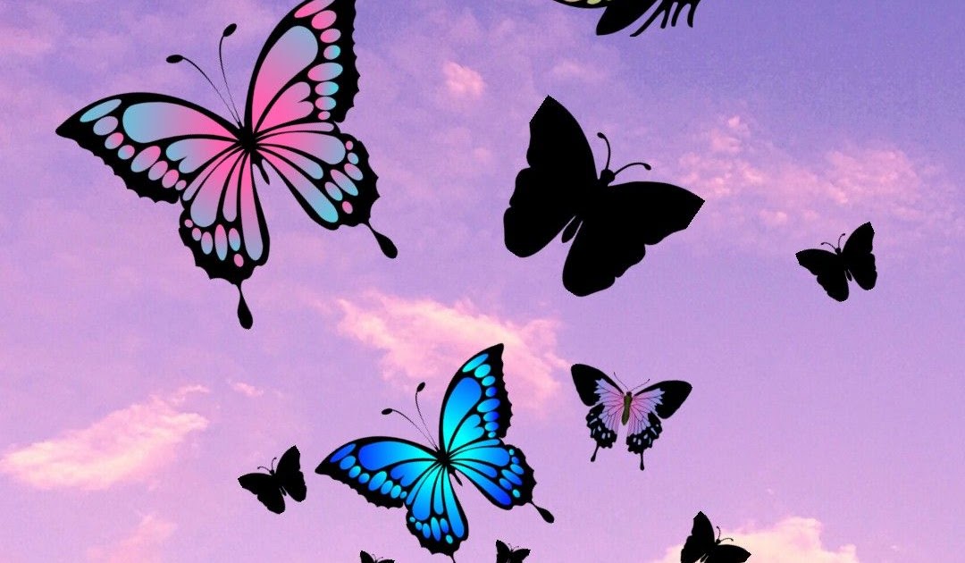 View 20 Butterfly Cute Iphone Pink Aesthetic Wallpaper - nacionefimera