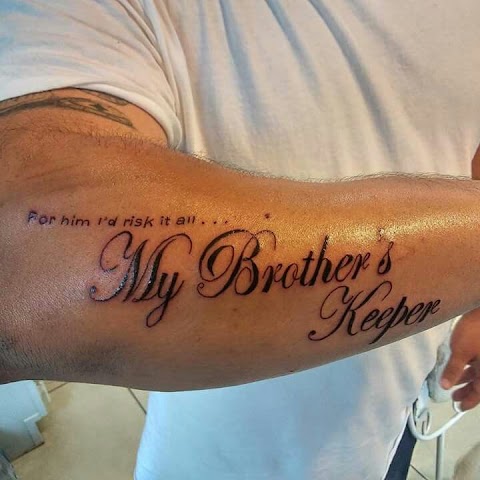 arm rip brother tattoos