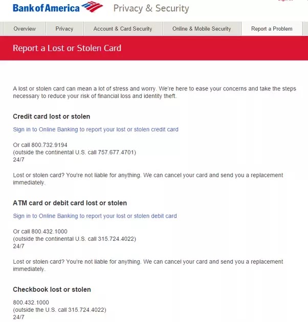 can you close an account online bank of america