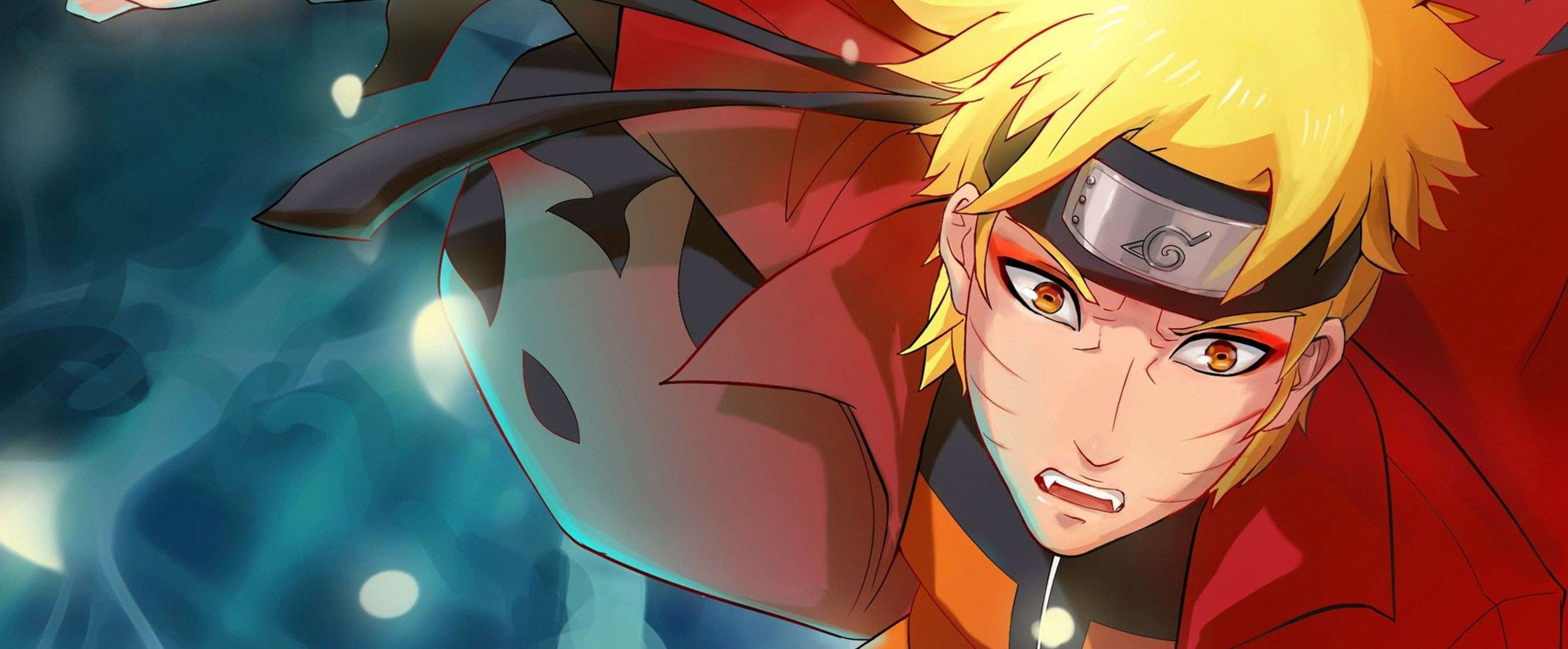 Gambar Abstrak Naruto Hitam Putih
