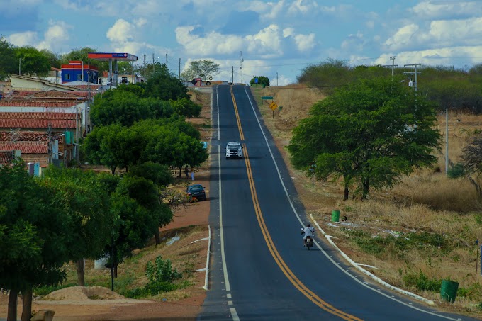 Cariri: Campos Sales, Altaneira e Assaré recebem 47km de estrada para potencializar o desenvolvimento regional