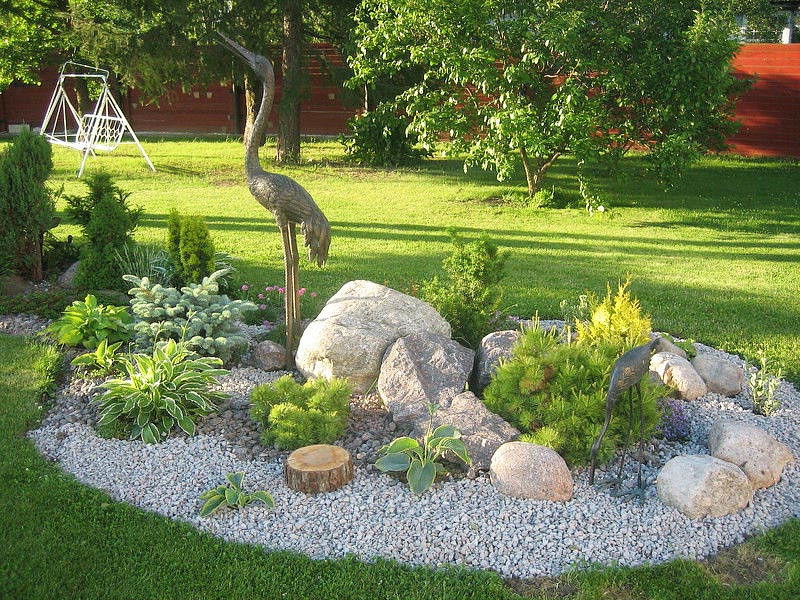 Stunning Rock Garden Design Ideas - Quiet Corner