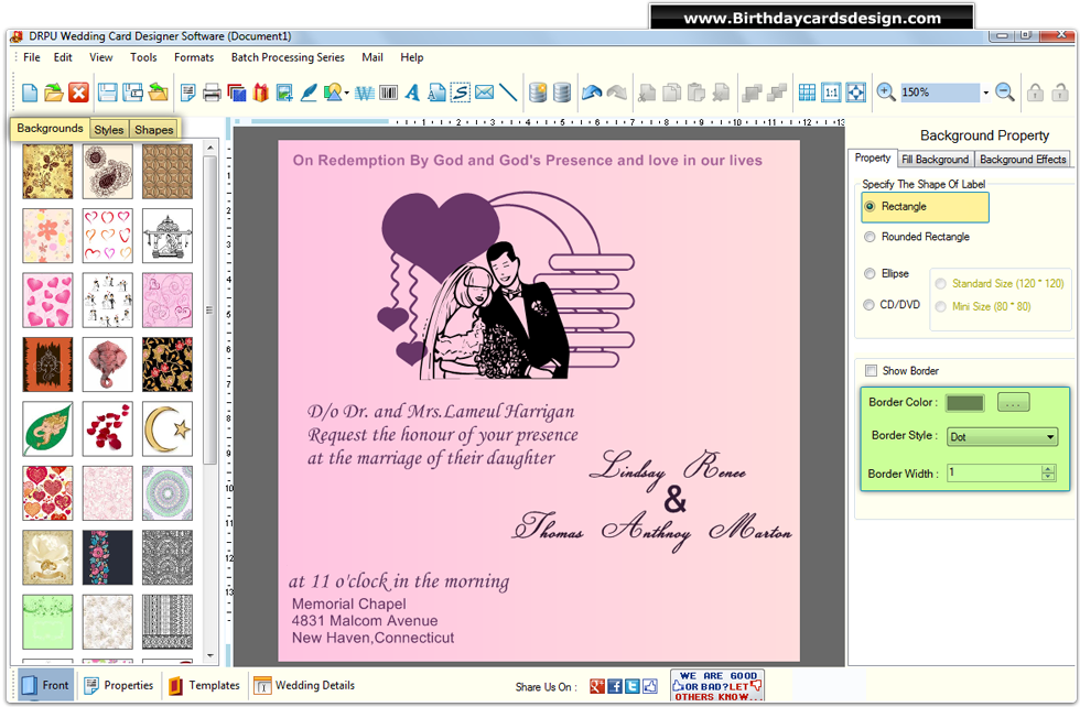 25 Lovely Invitation Card Design Software Online Free