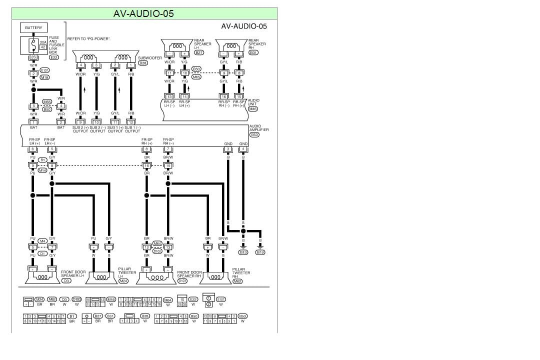 60 2005 Nissan Sentra Stereo Wiring Diagram - Wiring Diagram Harness