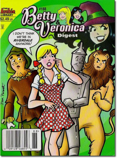 Anyone wanna take odds on the Wizard being the Bee? (Betty & Veronica Digest #188)