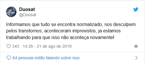 duosat comunicado
