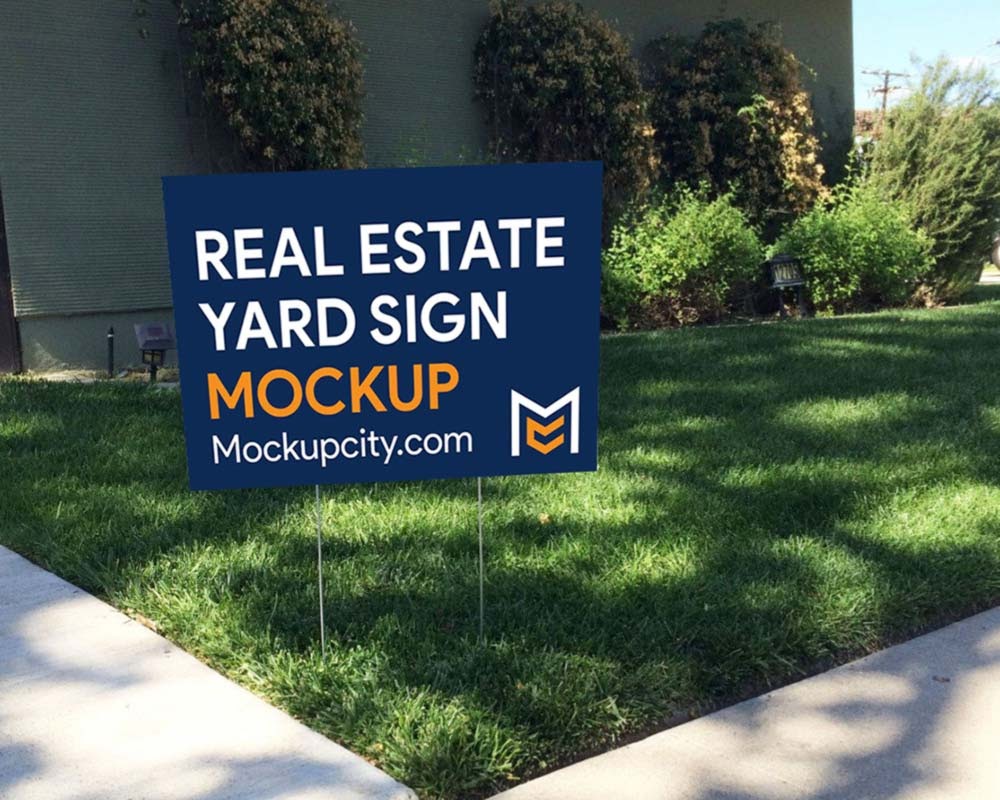 Yard Sign Template Illustrator
