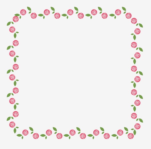 Borda Rosas Png F5noworld