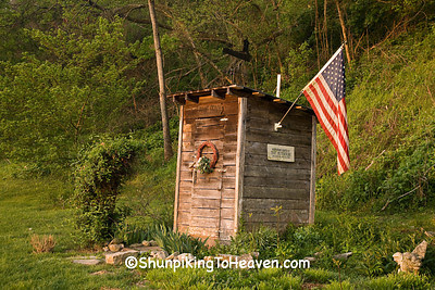 Penn's Privy, The Outhouse at Penn's Store, Casey County, Kentucky (at the Boyle County Line)