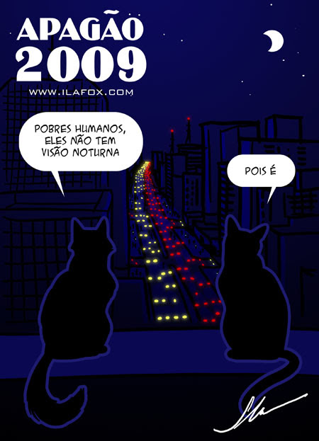 ilustração apagão 2009 by ila fox
