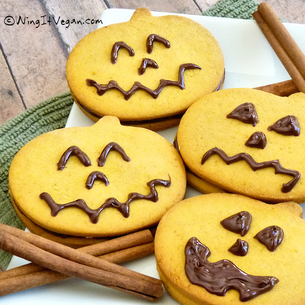 Pumpkin Strawberry Ghosts