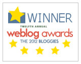 2012 Bloggies - Winner