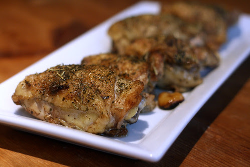 roasted garlic clove chicken